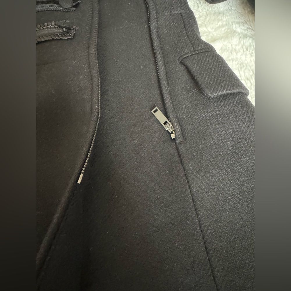 Zara black coat - Picture 6 of 15
